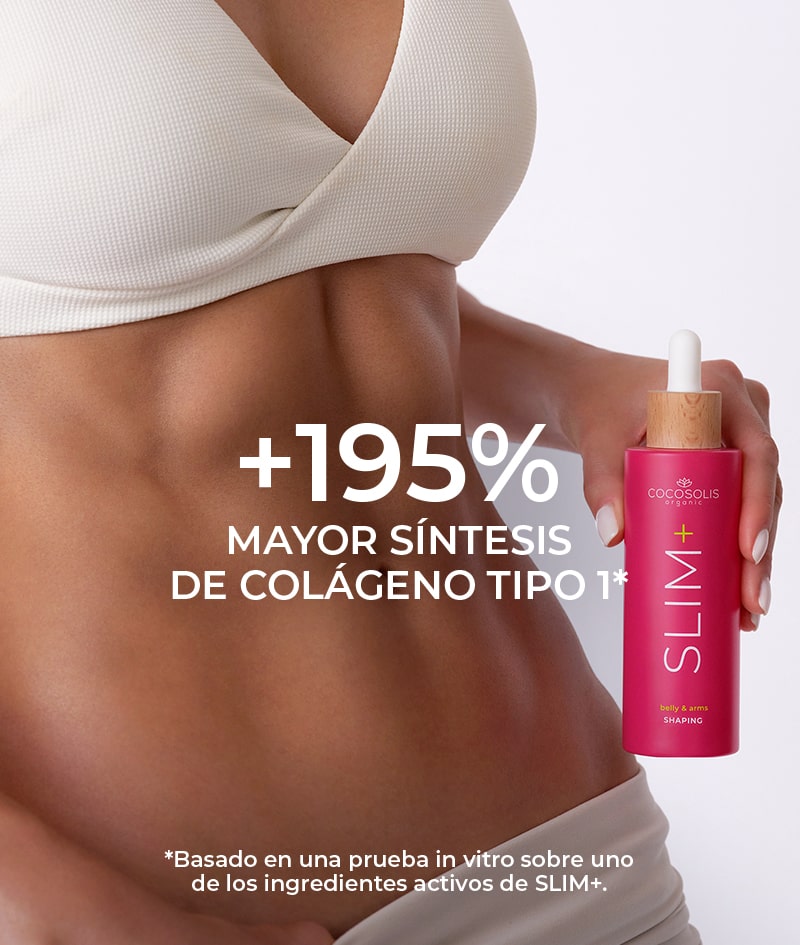 SLIM+ Shaping Serum: Sérum moldeador concentrado. Acción específica contra la grasa, la flacidez y las estrías. Reduce la circunferencia.<br><strong>Zona de acción: abdomen y brazos</strong>