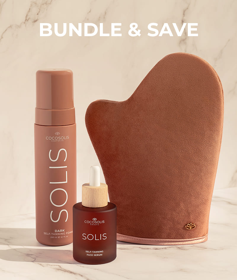 SOLIS Self-tanning Face Serum: Zelfbruinend gezichtsserum voor een mooie diep bronzen en verjongde huid. Innovatieve krachtige formule met hyaluronzuur, vitamines en antioxidanten.