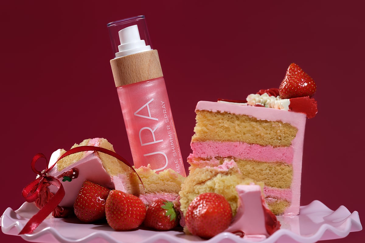 AURA PINK Peptide Shimmer Spray